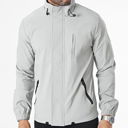 Veste Zippée Gris