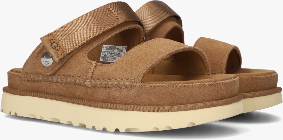 bruine ugg slippers w goldenstar glide