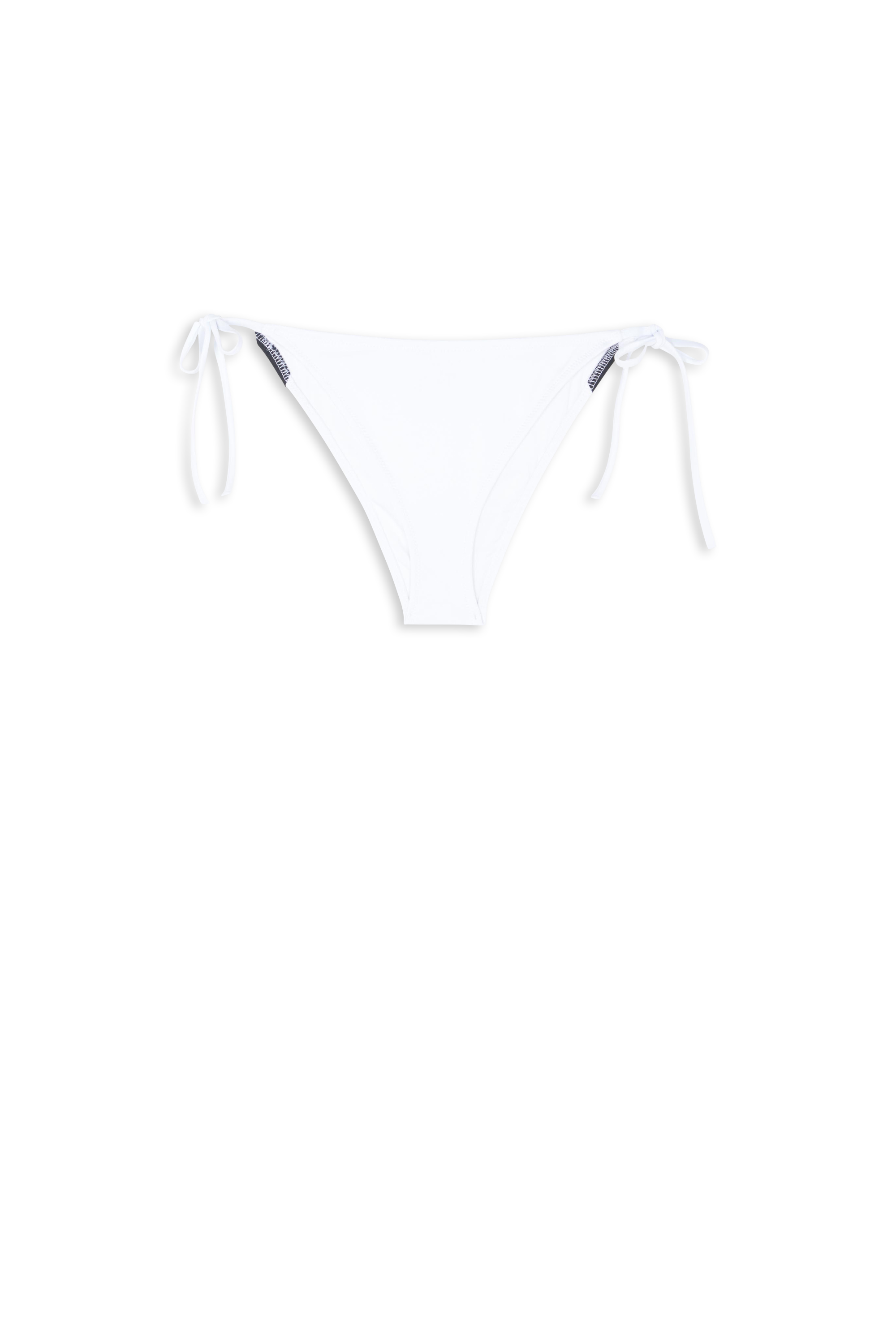 CALVIN KLEIN UNDERWEAR Bas de maillot STRING SIDE TIE CHEE Blanc
