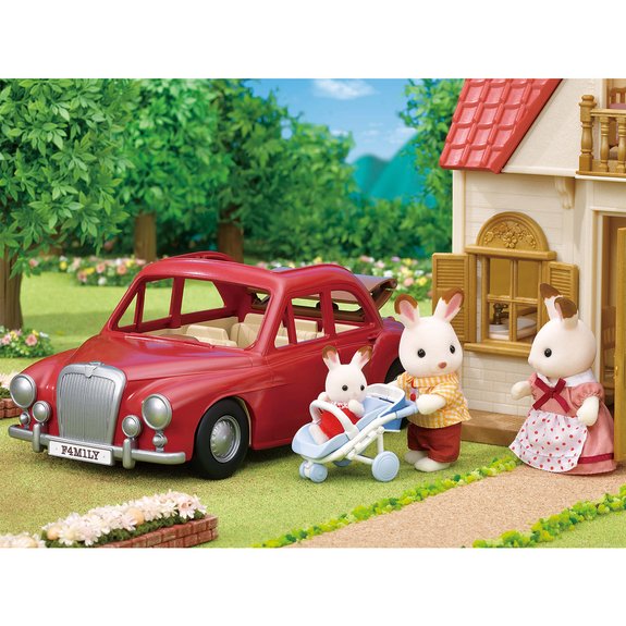 La voiture rouge - Sylvanian Families 5448