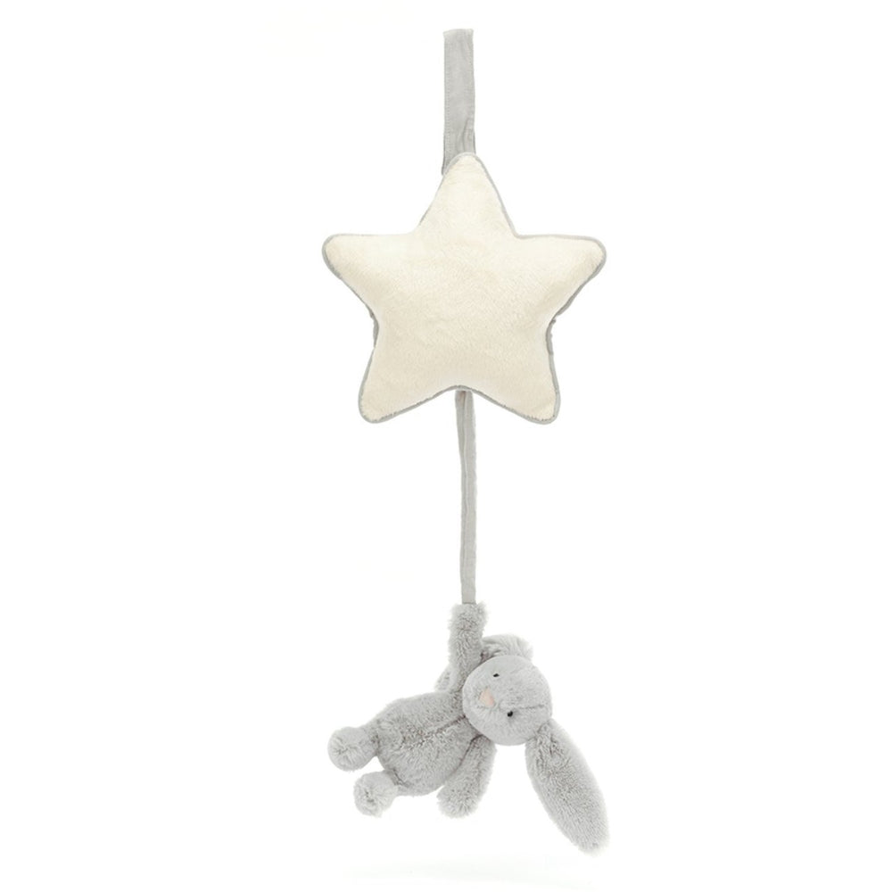 Køb Jellycat Bashful Silver Kanin Musikuro