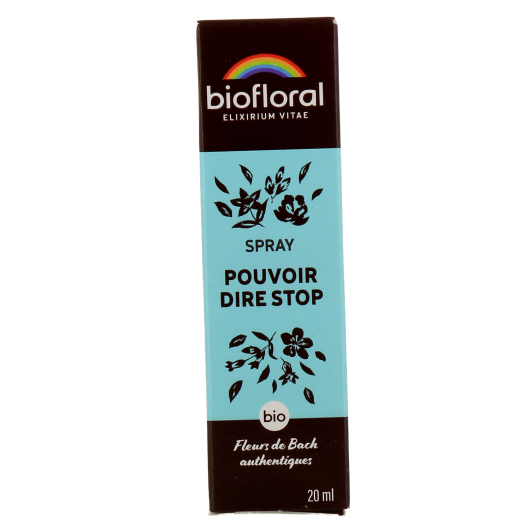 Biofloral Pouvoir Dire Stop Bio - Spray ou Pastilles