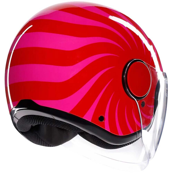 AGV - Casque Eteres Tropea Rouge / Rose