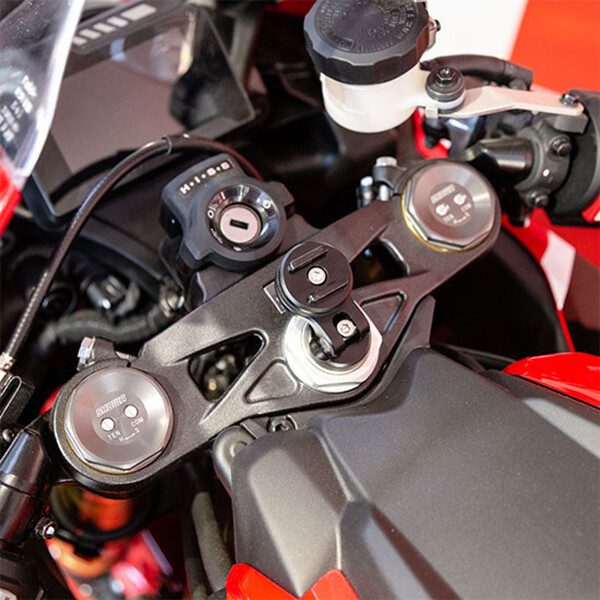 SP Connect - Support Colonne de direction Moto Stem Mount Noir