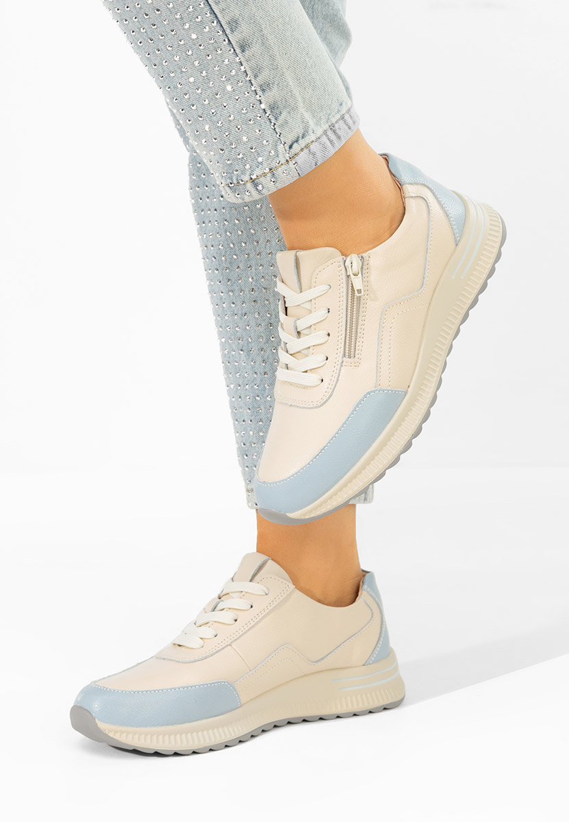 Baskets pour femme beige Brella