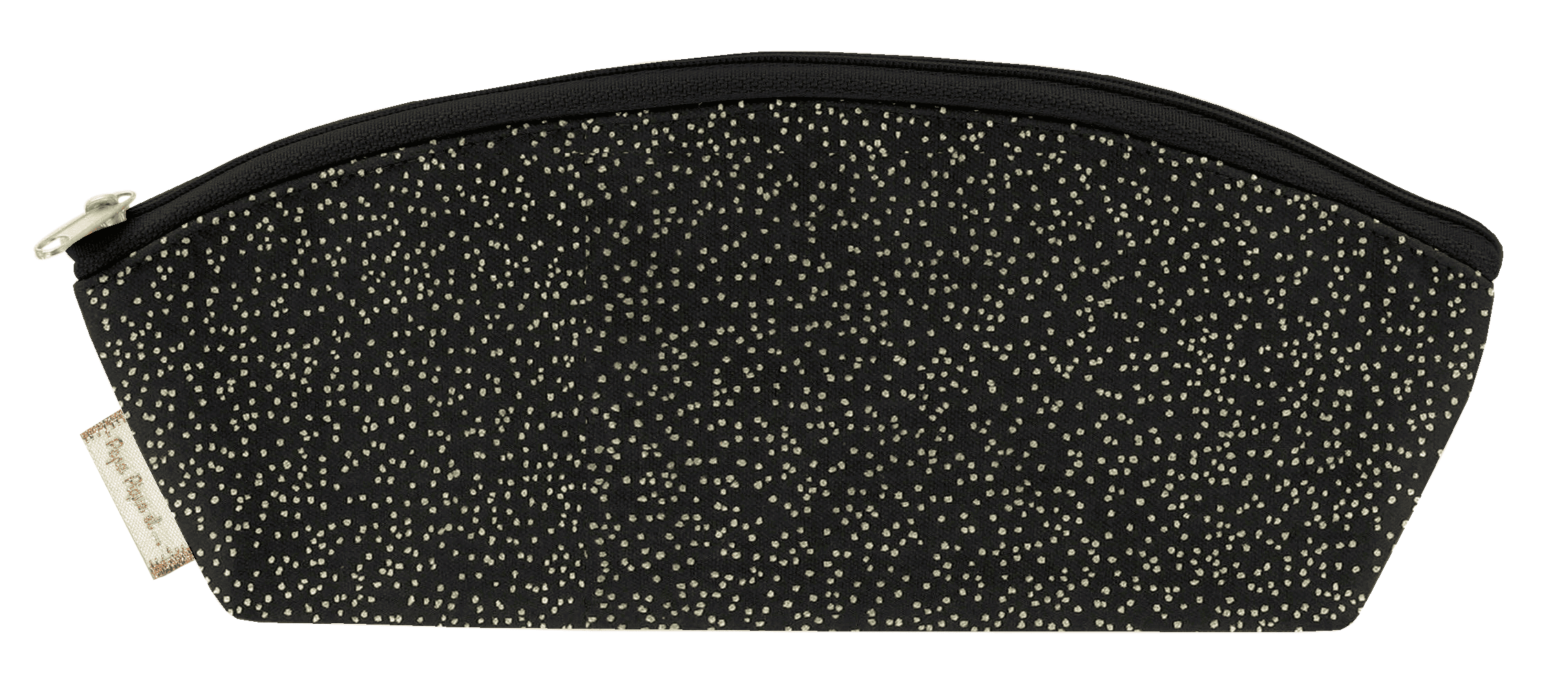 Trousse Scolaire Noir Pailleté