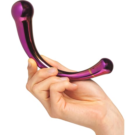 Sinful Rainbow G&P glas dildo 17 cm