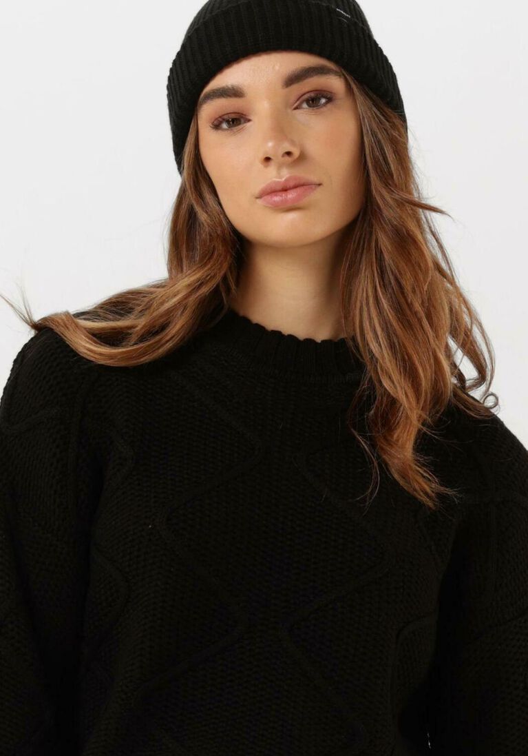 OBJECT zwarte object trui harvey l/s knit