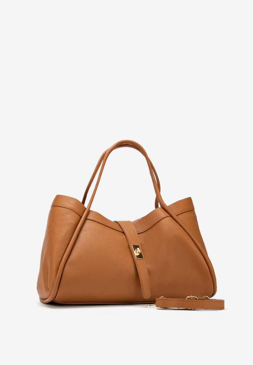 Sac en cuir naturel chameau Oniana