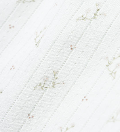 Lil' Atelier T-shirt - NmfRachello - Coconut Milk m. Blomster