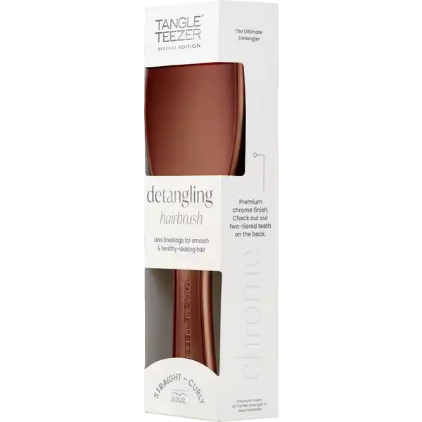 The Ultimate Detangler Chrome Chocolate Bronze