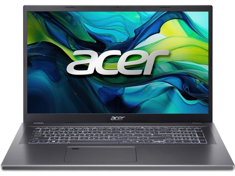 Acer Notebook Aspire 17 (A17-51M-74T5) Core 7-150U, 16 GB, Allround-Laptop mit grossem 17.3