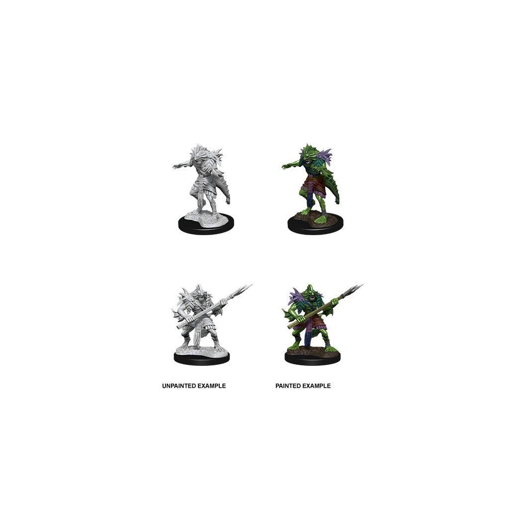 D&D Nolzur's Marvelous Unpainted Miniatures: Sahuagin