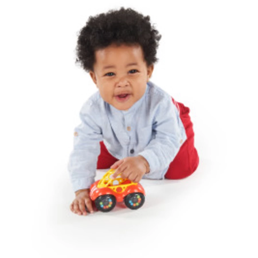 Bright Starts Spielzeugauto, Rattle & Roll Buggie™ , rot