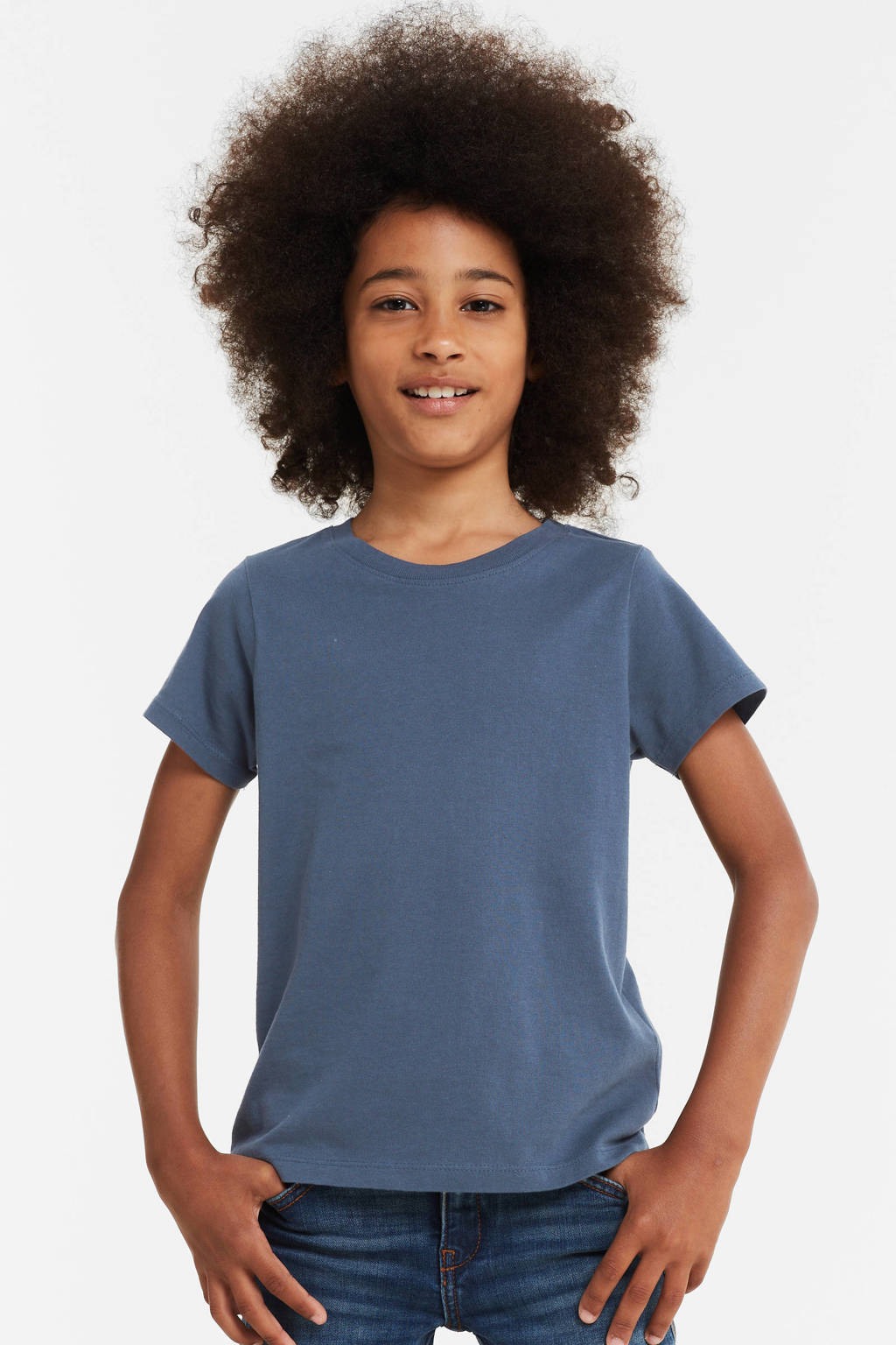 anytime T-shirt navy