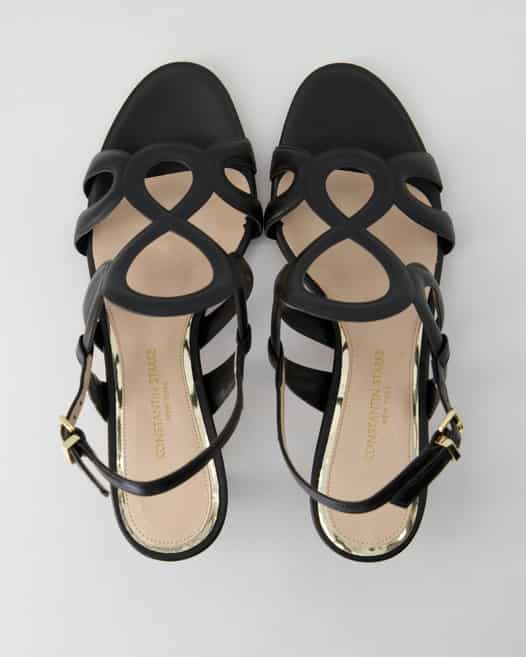 Konstantin Starke 5379-100 Sandalen in Schwarz
