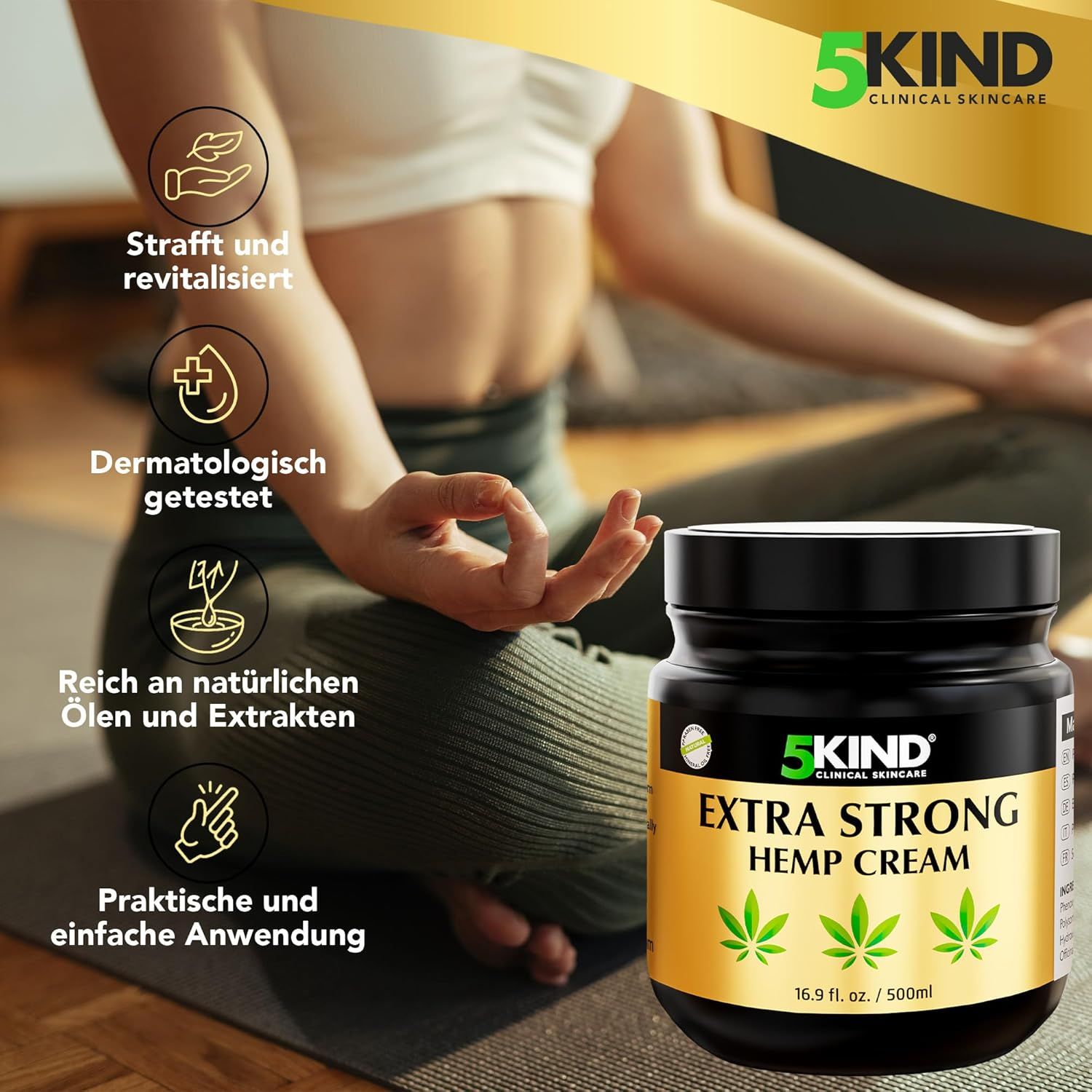 5kind Extra Starke Hanfcreme