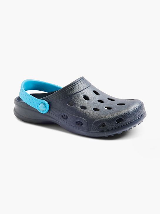 Blue Fin Clog Blau