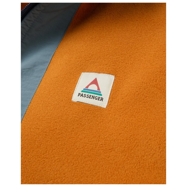Passenger - Woodland 2.0 Hooded 1/2 Zip Recycled Polar Fleece - Veste polaire