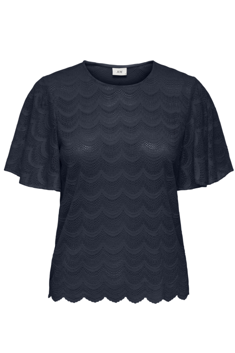Jacqueline de Yong blauwe dames blouse