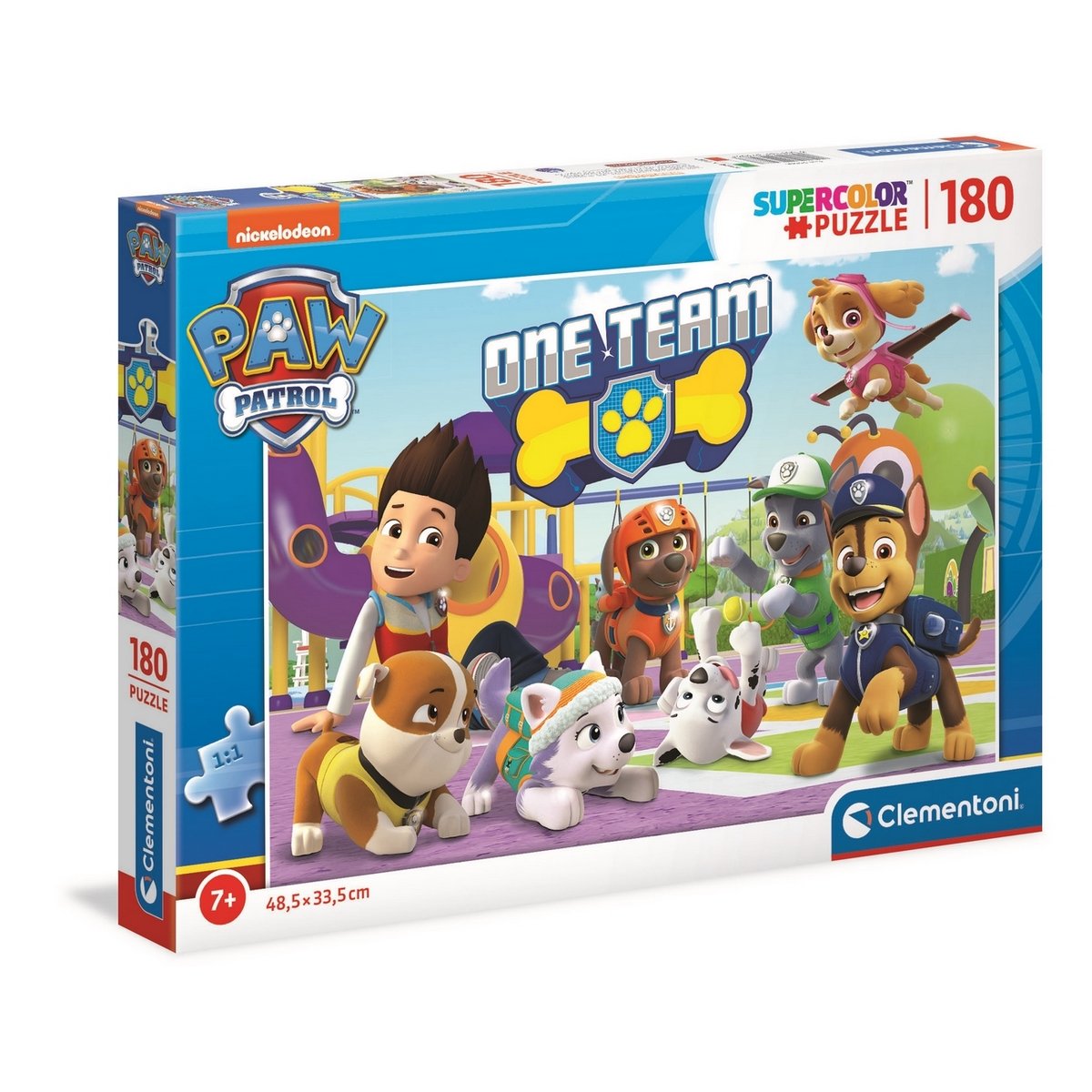 Puzzle 180 pièces Clementoni - L'équipe La Pat'Patrouille