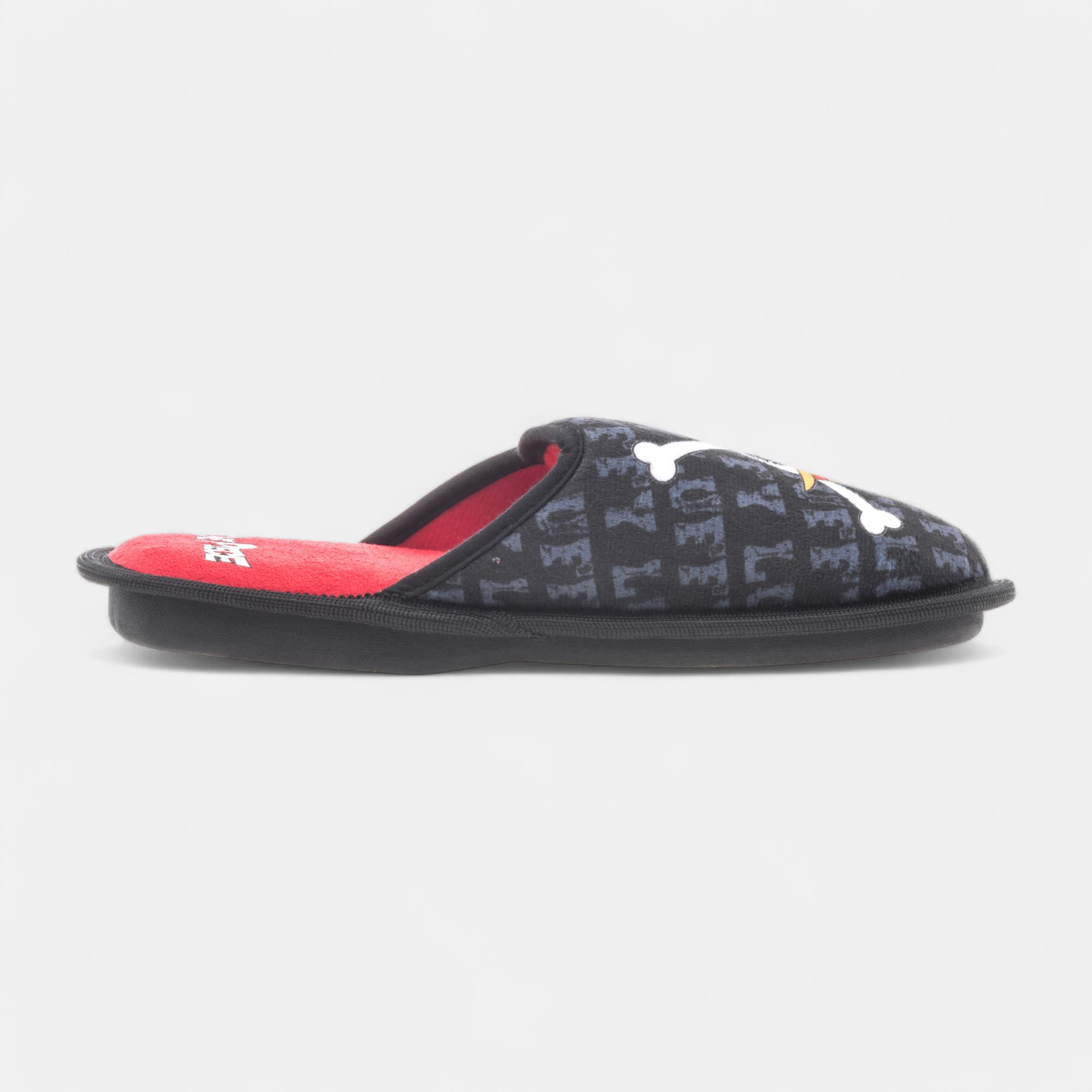 Pantoufles mules Garçon noir