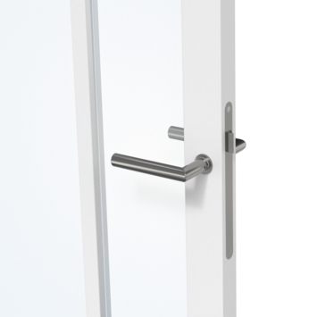 Arne & Bodil binnendeur ABE108 blank glas - wit afgelakt