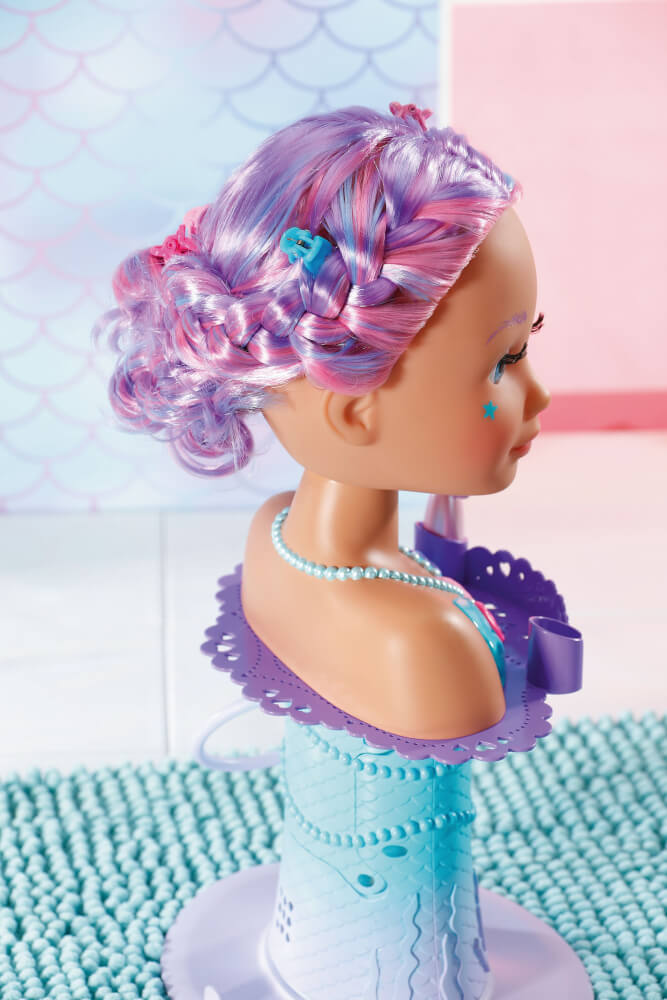 Zapf 835364 BABY born Sister Styling Head Meerjungfrau