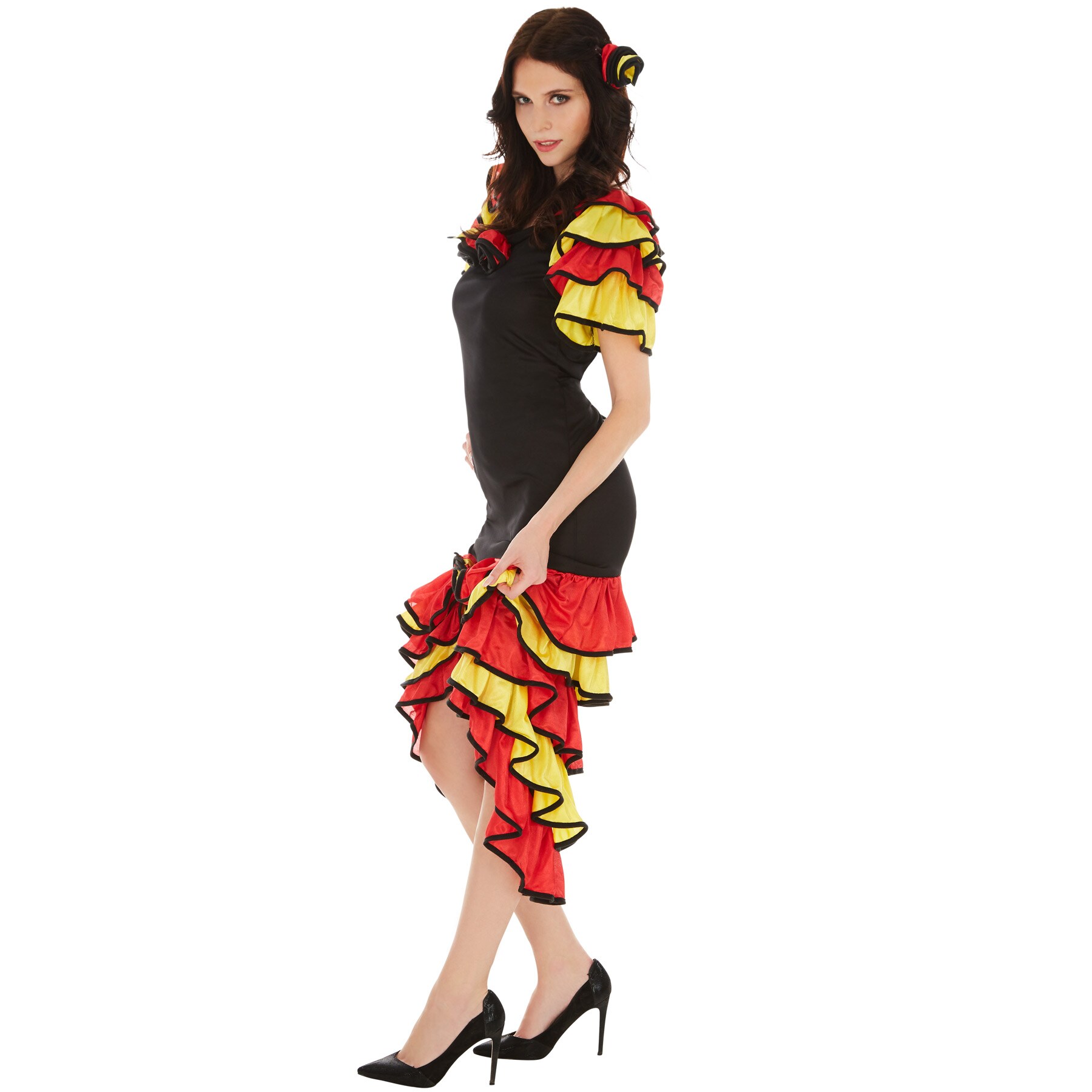 tectake® Frauenkostüm Flamenco Tänzerin Maria Carmen