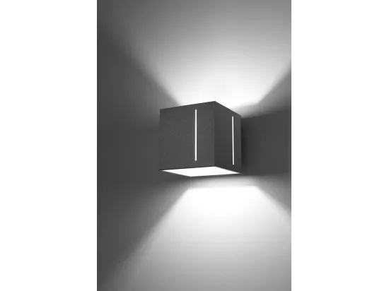 Sollux PIXAR Plafonnier à 1 lumière, gris, G9