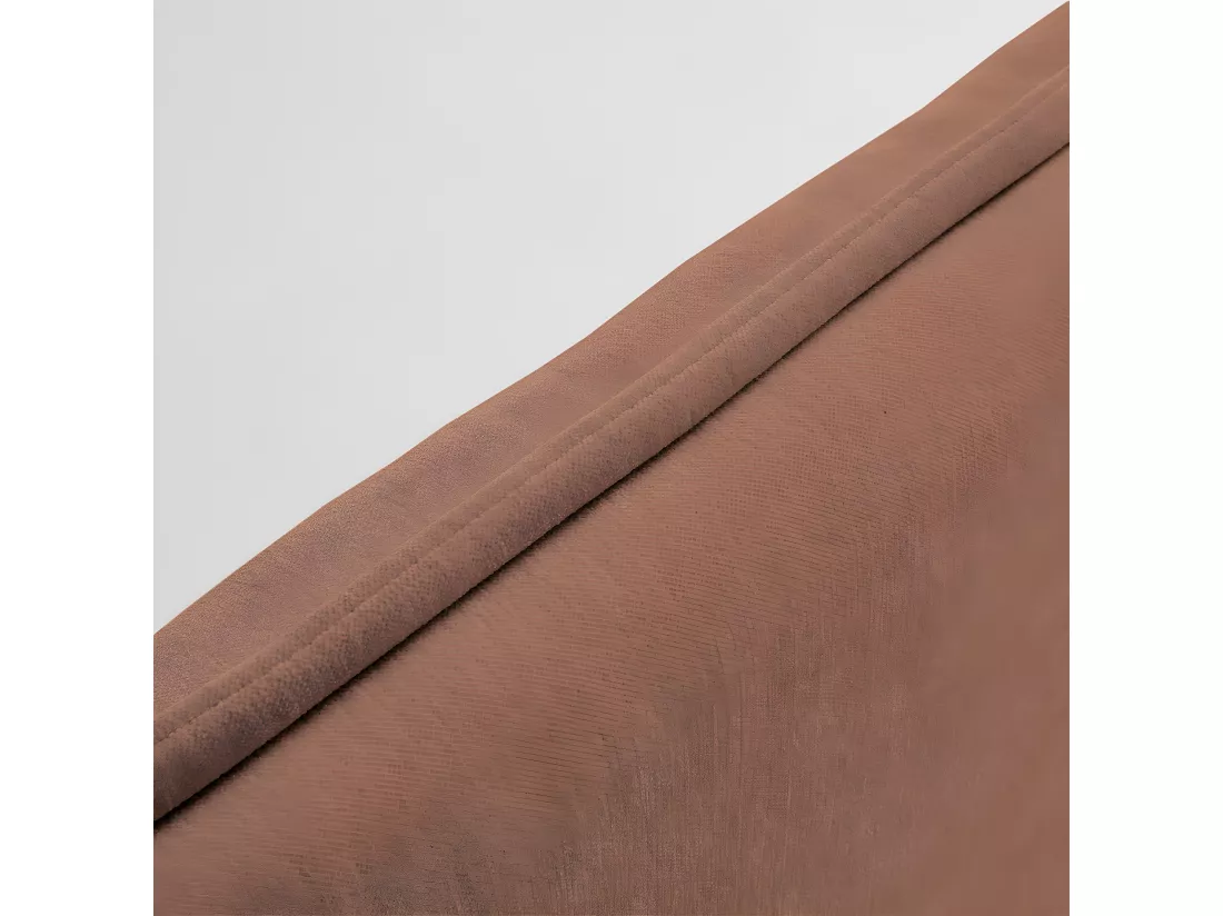 Macbeth - Tête de lit en tissu chenille L170 cm - Terracotta