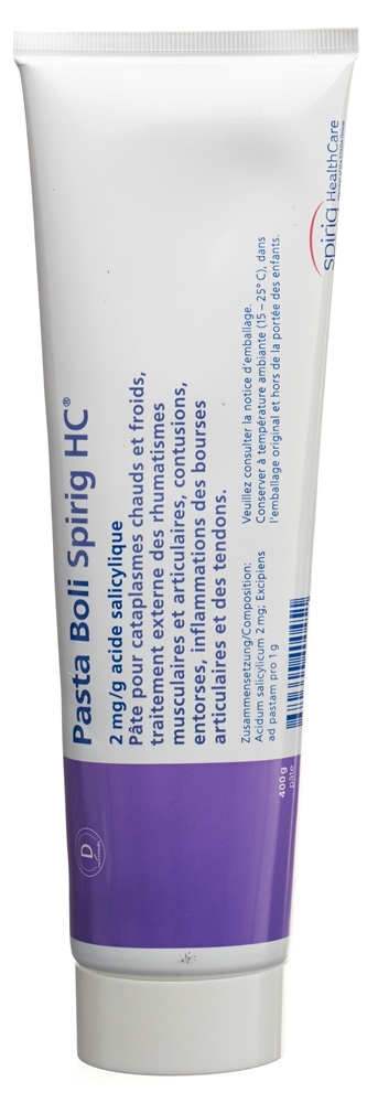 PASTA BOLI Spirig HC<br>400 g, Tube, Paste zur Anwendung auf der Haut