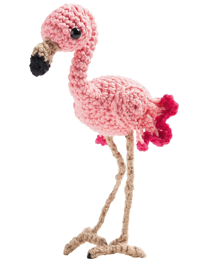 Mini-Häkelset LAMA in bunt