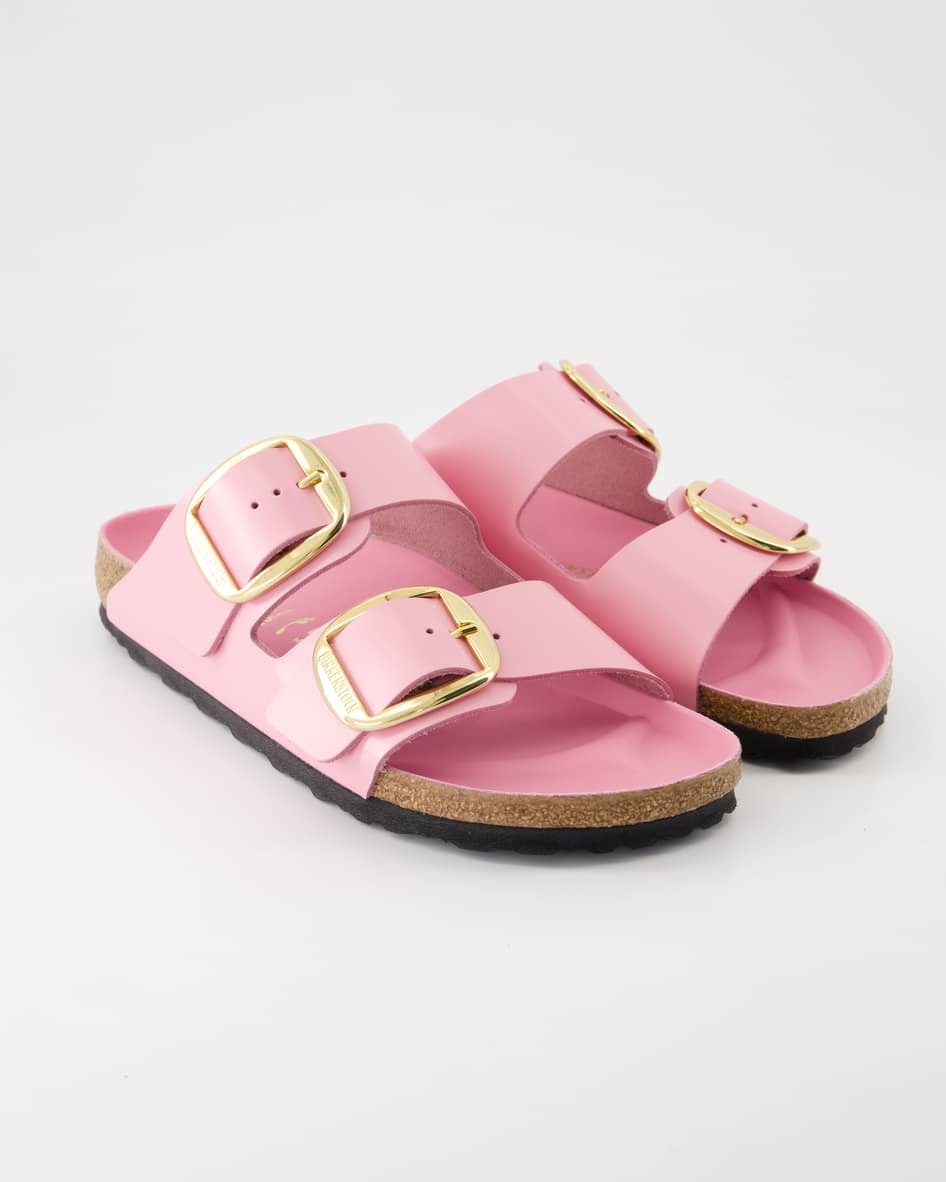 Birkenstock Arizona Big Buckle Pantoletten in Rosa
