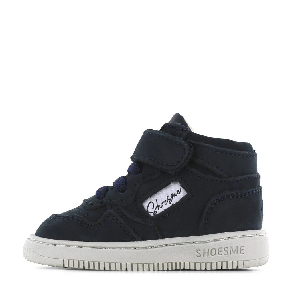 Shoesme suède sneakers donkerblauw