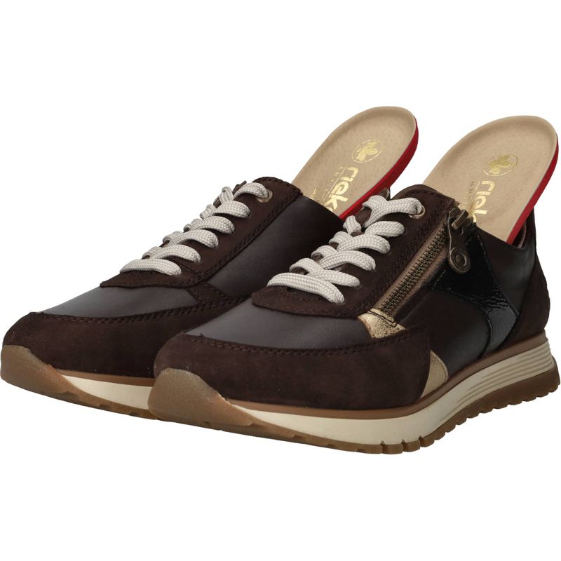 Rieker Sneakers Bruin Dames