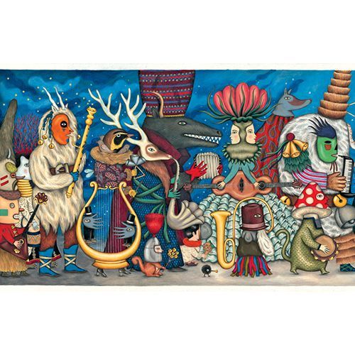 Djeco puzzel fantasie orkest (500st) DJ07626