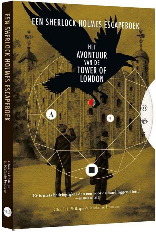 Charles Ph - Sherlock Holmes Escapeboek - Tower of London - Spannende Puzzelboek