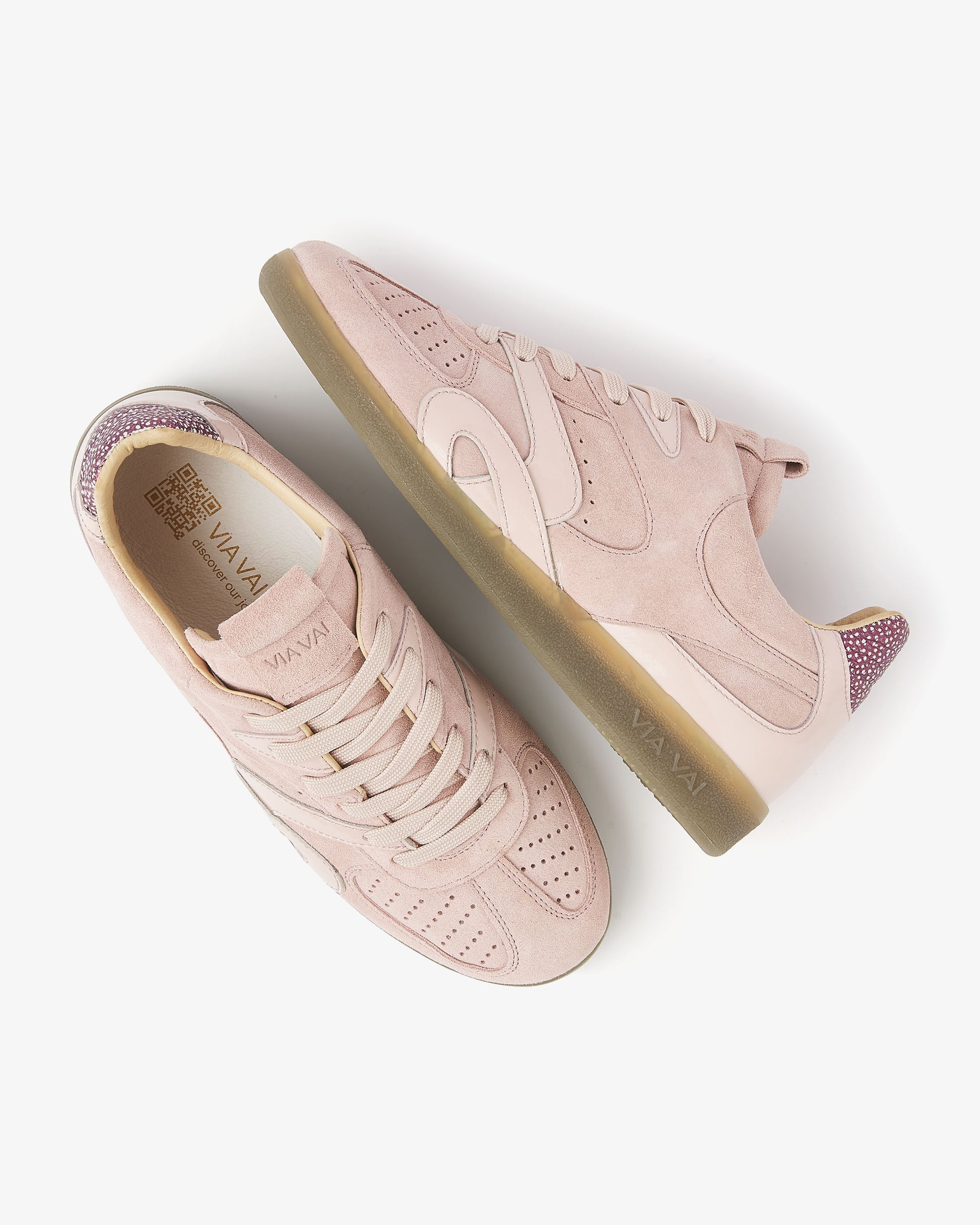 VIA VAI roze dames sneakers Nilla Macy