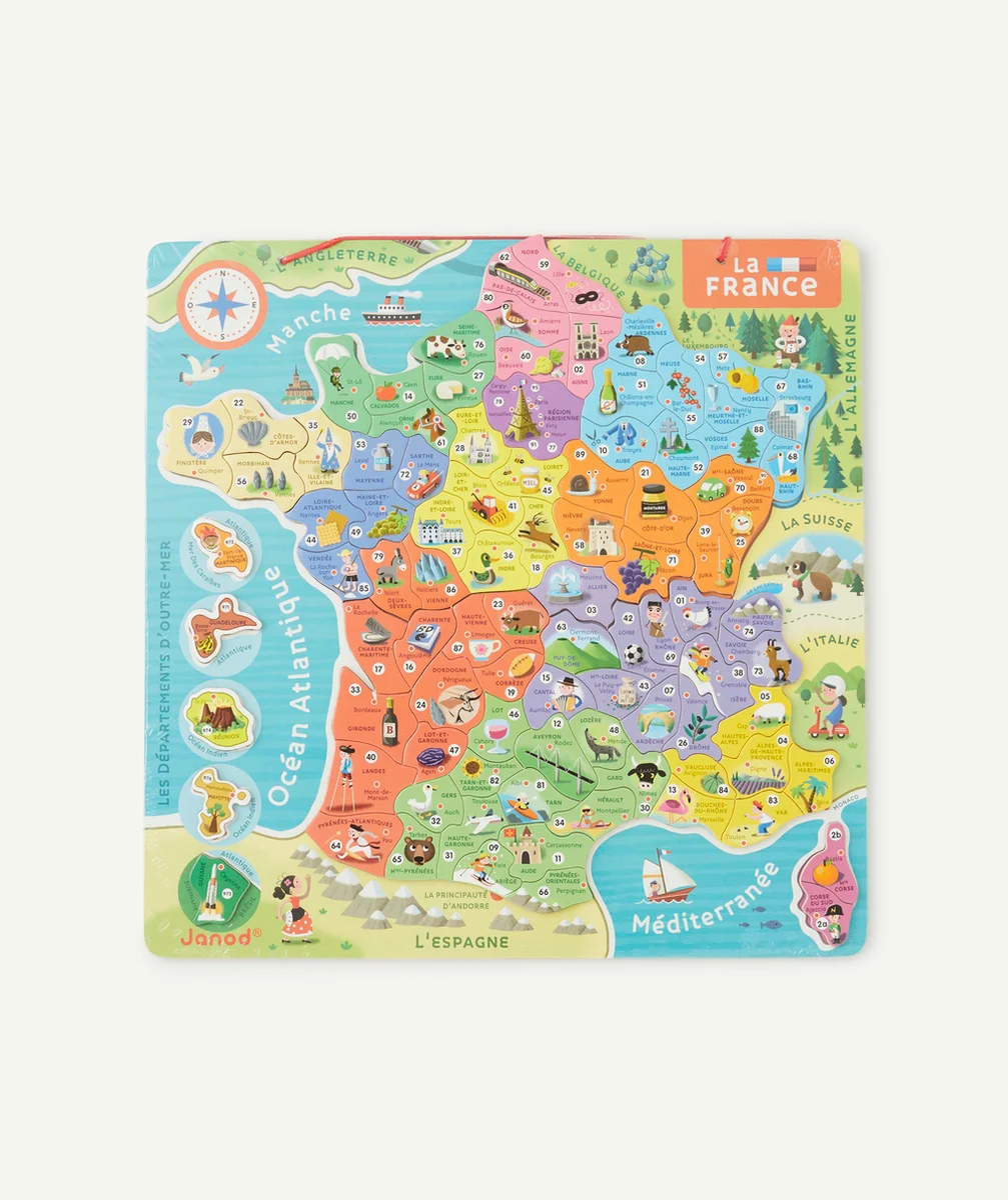 JANODPUZZLE MAGNÉTIQUE FRANCE