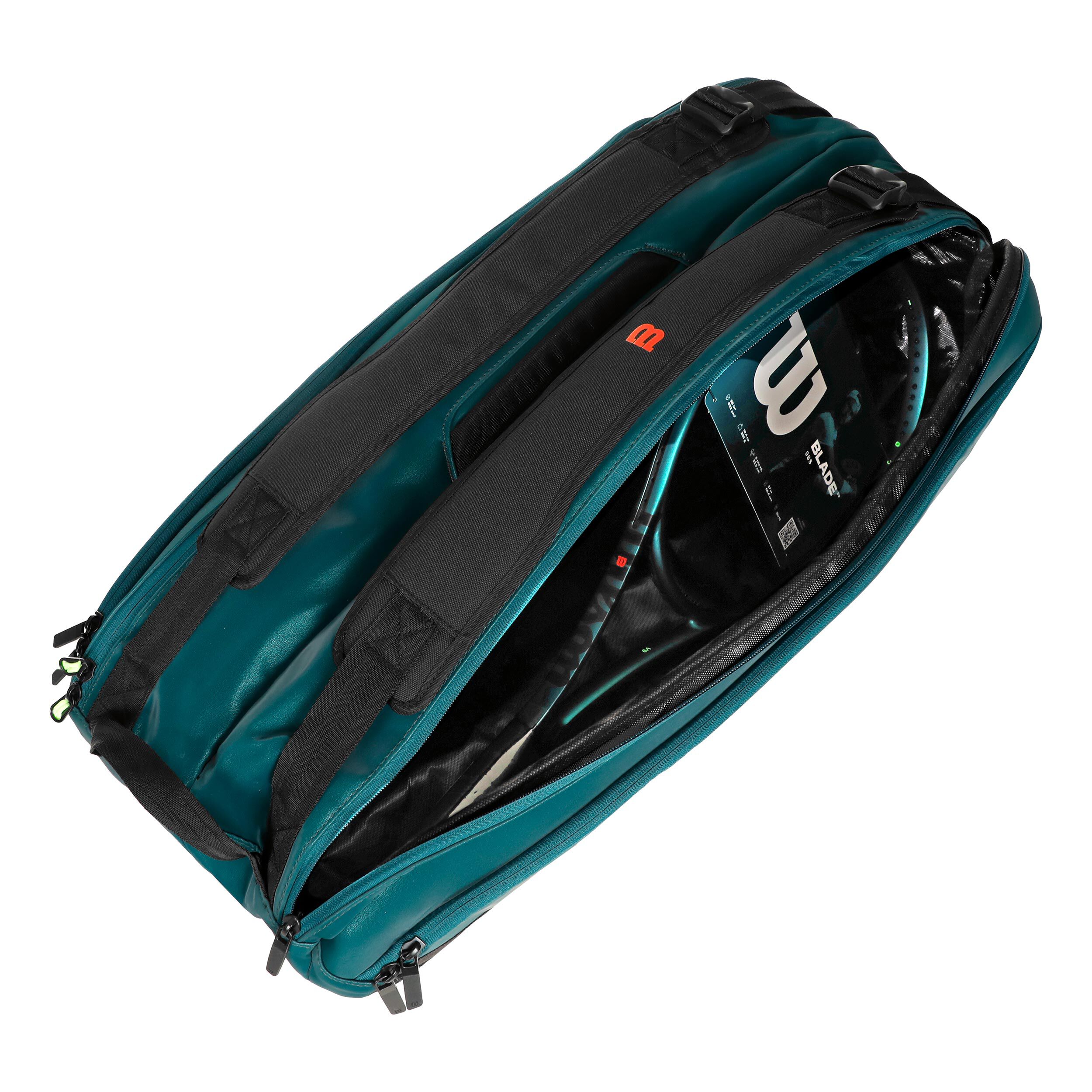 Wilson Blade Super Tour Housse De Raquette Lot De 9 - Bleu Petrol, Noir