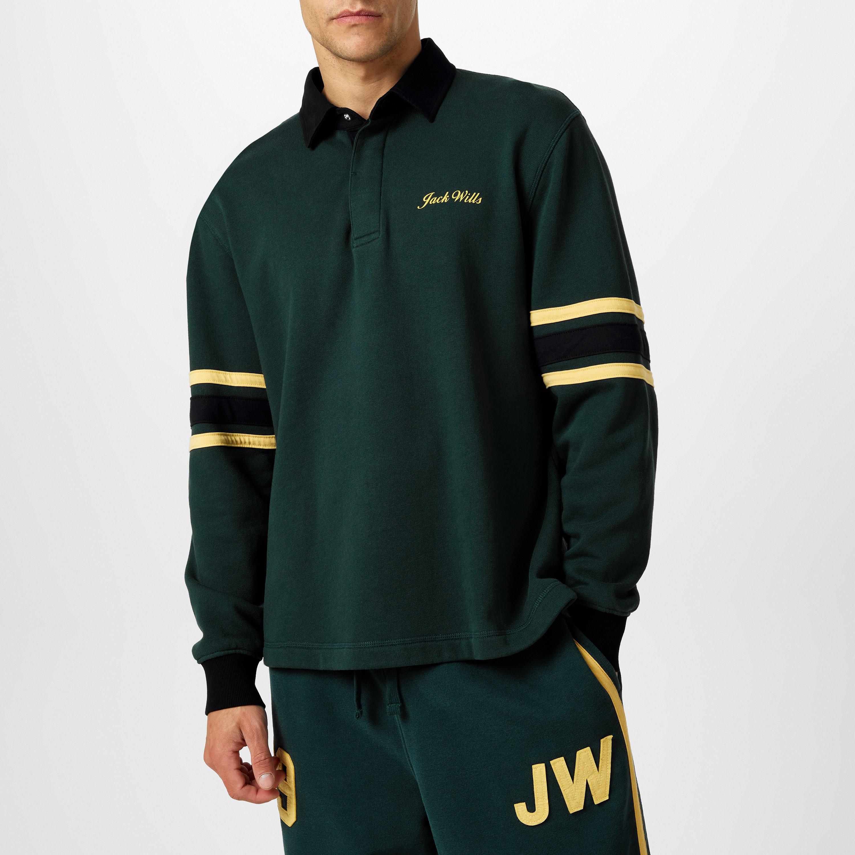 Jack Wills JW Stripe Rugby Sweatshirt