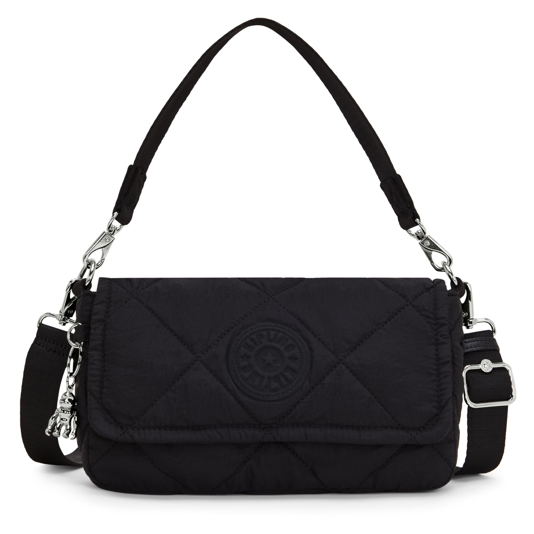 ARAS Petit sac à bandoulière avec sangle amovible - Cosmic Black Quilt
