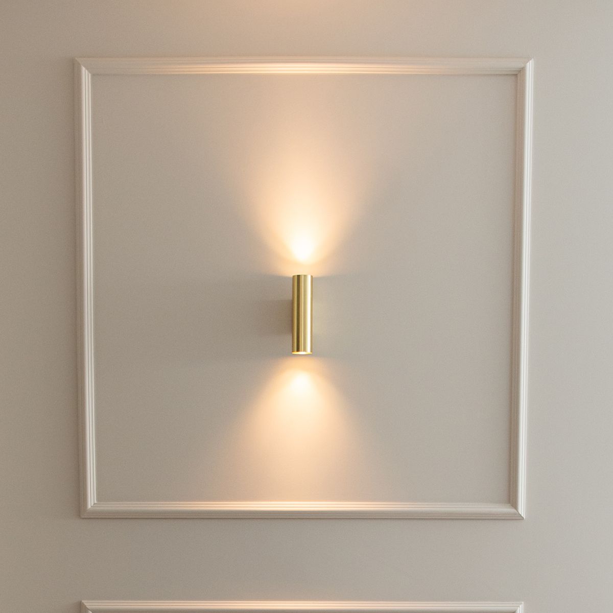 Moderne wandlamp messing 2-lichts - Jeana