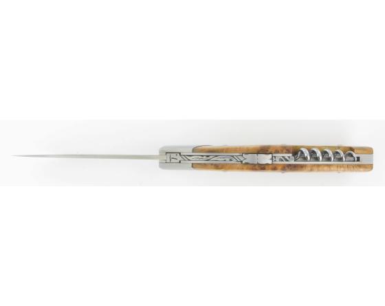 Trappeur Grand Cru Genévrier Couteau de Poche Le Thiers par Chambriard