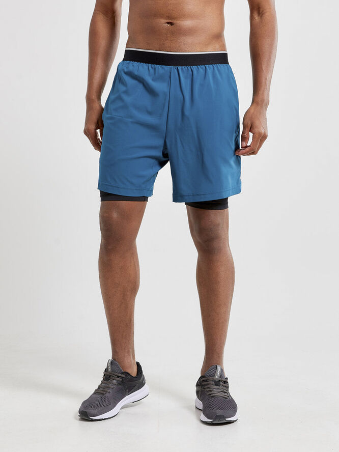 Craft Charge 2-i-1 Shorts Blå