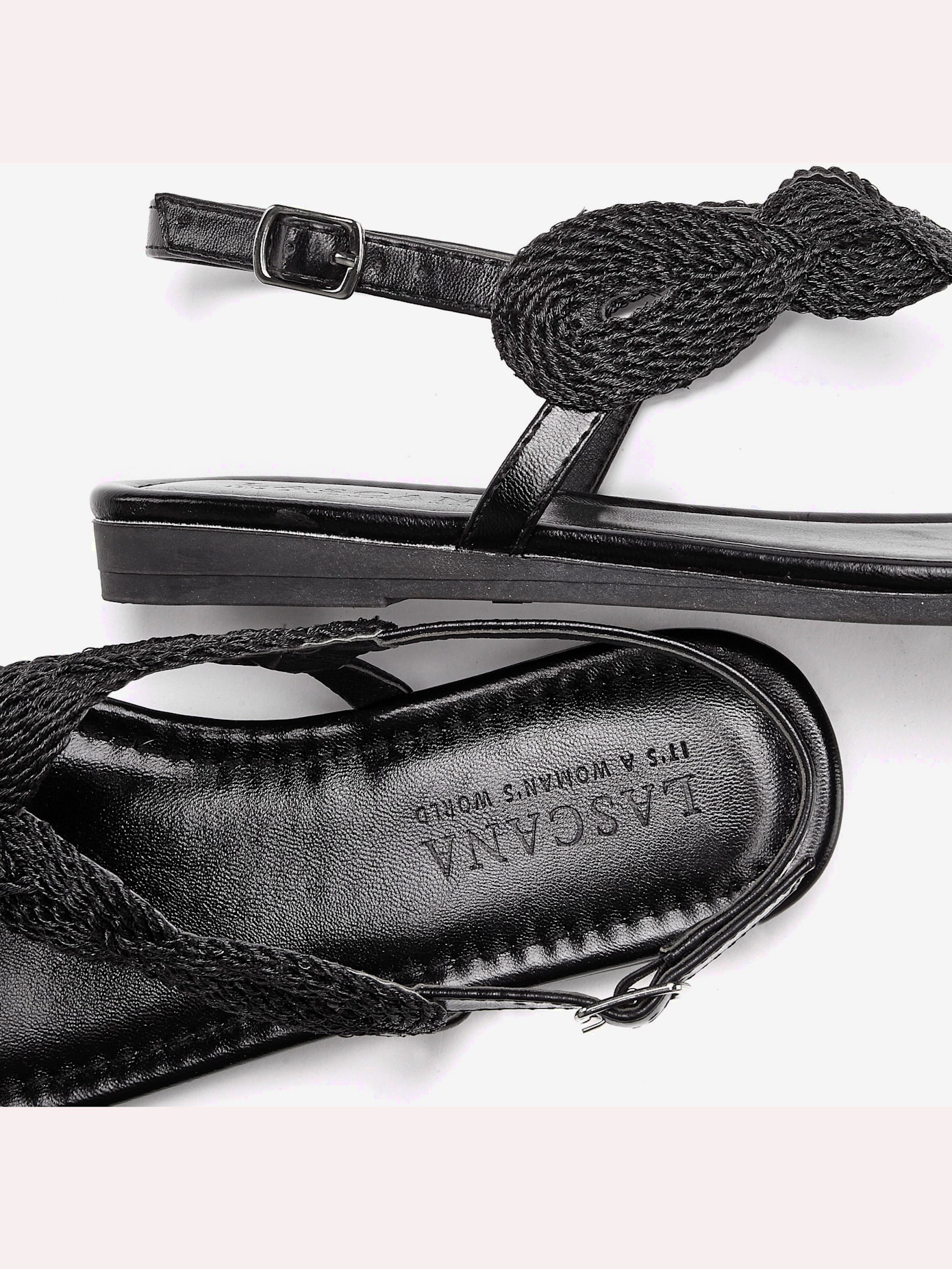Tongs aspect métallisé