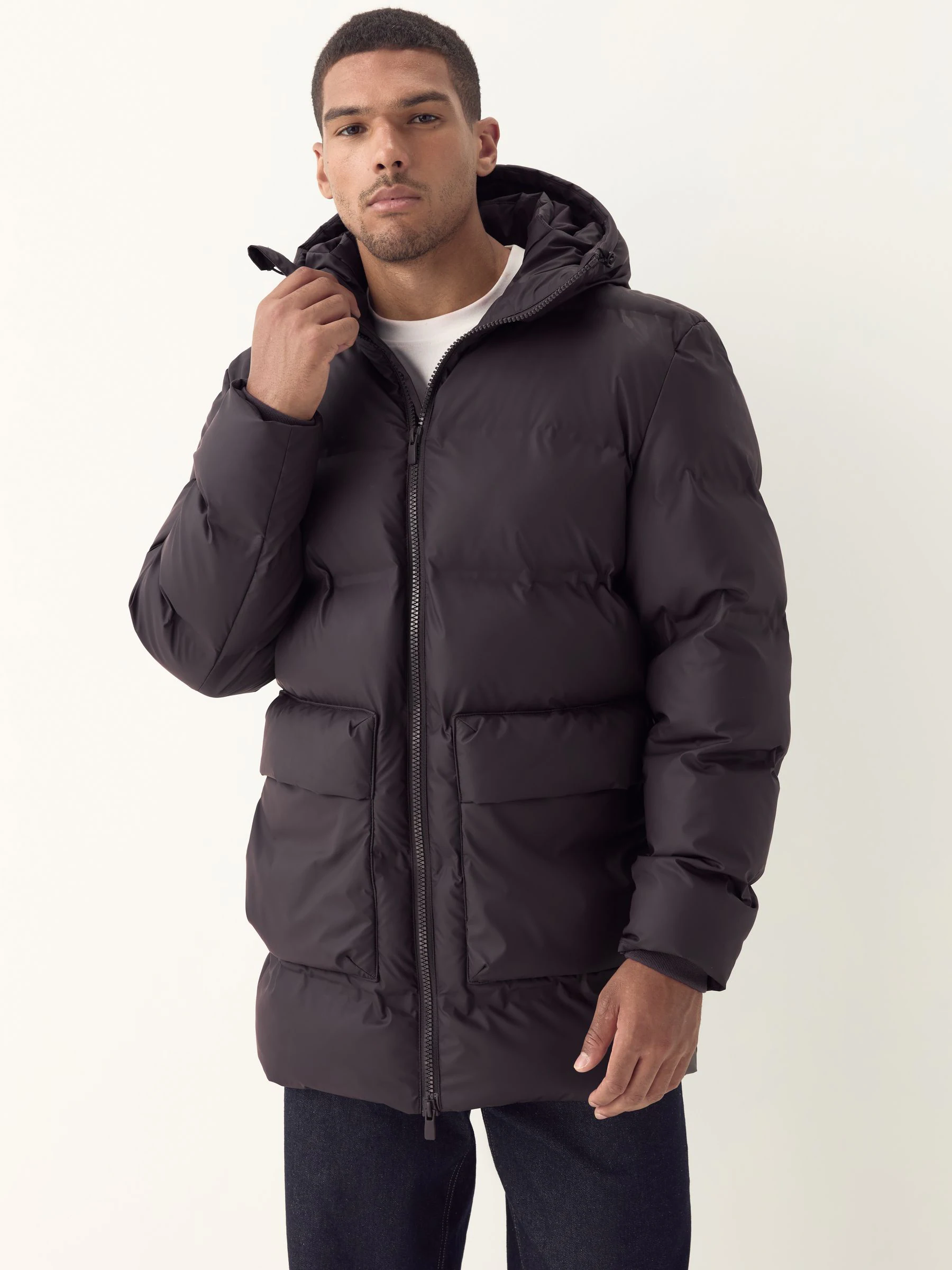 Bruin - ThermoGen Shower Resistant Rubbersied Puffer Coat