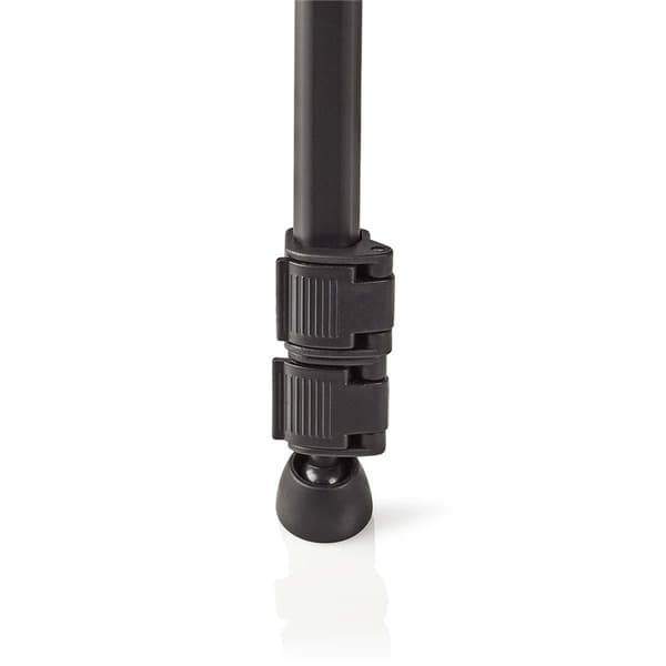 Nedis Stativ | Maksimal lastekapasitet: 3.0 kg | Minimum arbeidshøyde: 60.0 cm | Maksimal arbeidshøyde: 165.0 cm | 3 Segmenter | Pan & Tilt | Reiseves