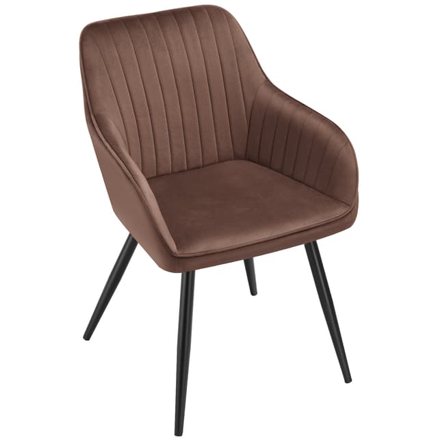 Stol Marilyn, velour, quiltet